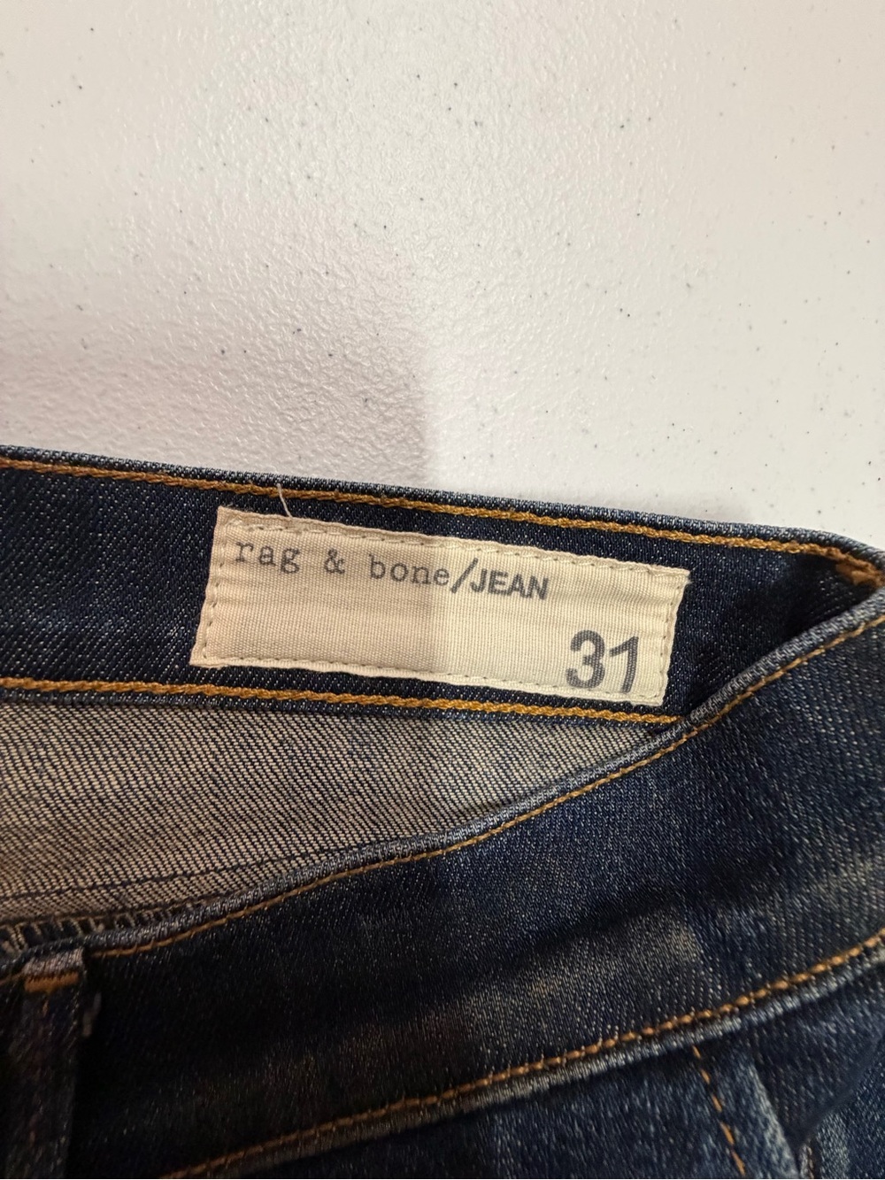 Rag & Bone /JEAN Jeans Size 31 Mateos Distressed Made in USA W1704K510MAT B342